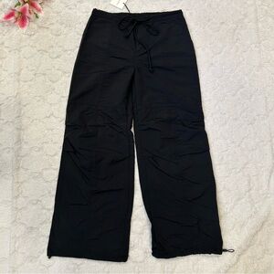 NWT Mimosa - Black Wide Leg 'Raina' Cargo Pants - Medium M